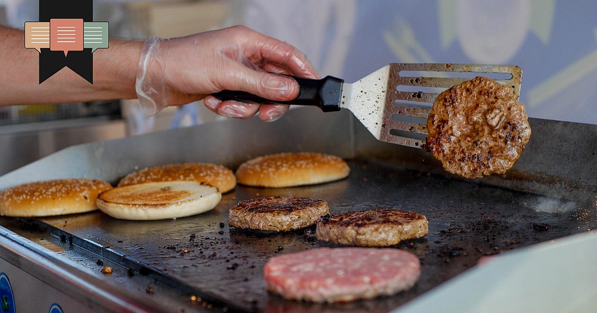 Au-delà des hamburgers retournés