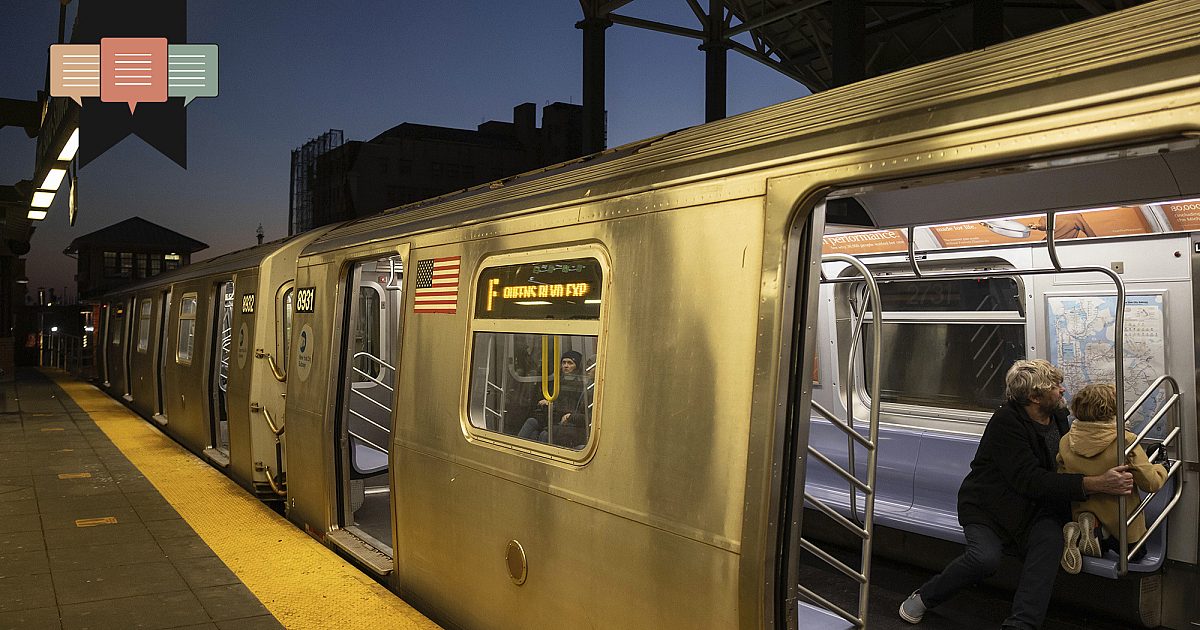 Dystopie dans un métro new-yorkais