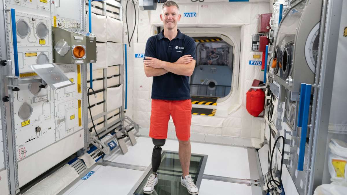 Espace: Le parastronaute reçoit un feu vert pour le vol vers la station spatiale