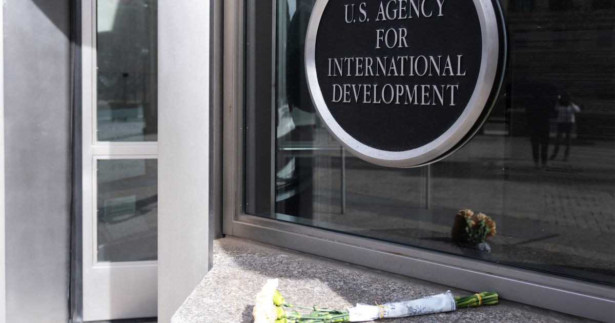 Le retrait de l'USAID, a expliqué