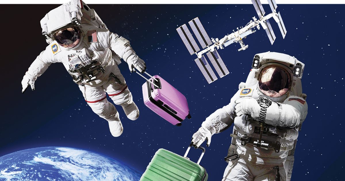 Par les nombres: coincé dans l'espace