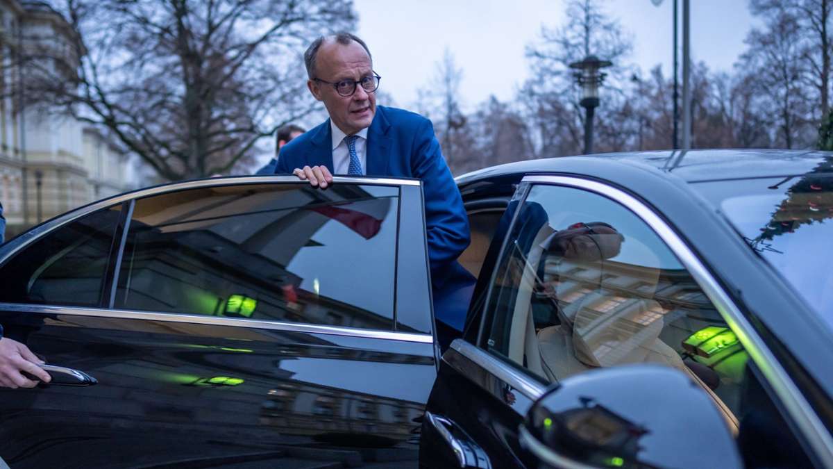 Réunion dans l'Elysée-Palast: Merz sur une conversation confidentielle avec Macron à Paris est arrivée
