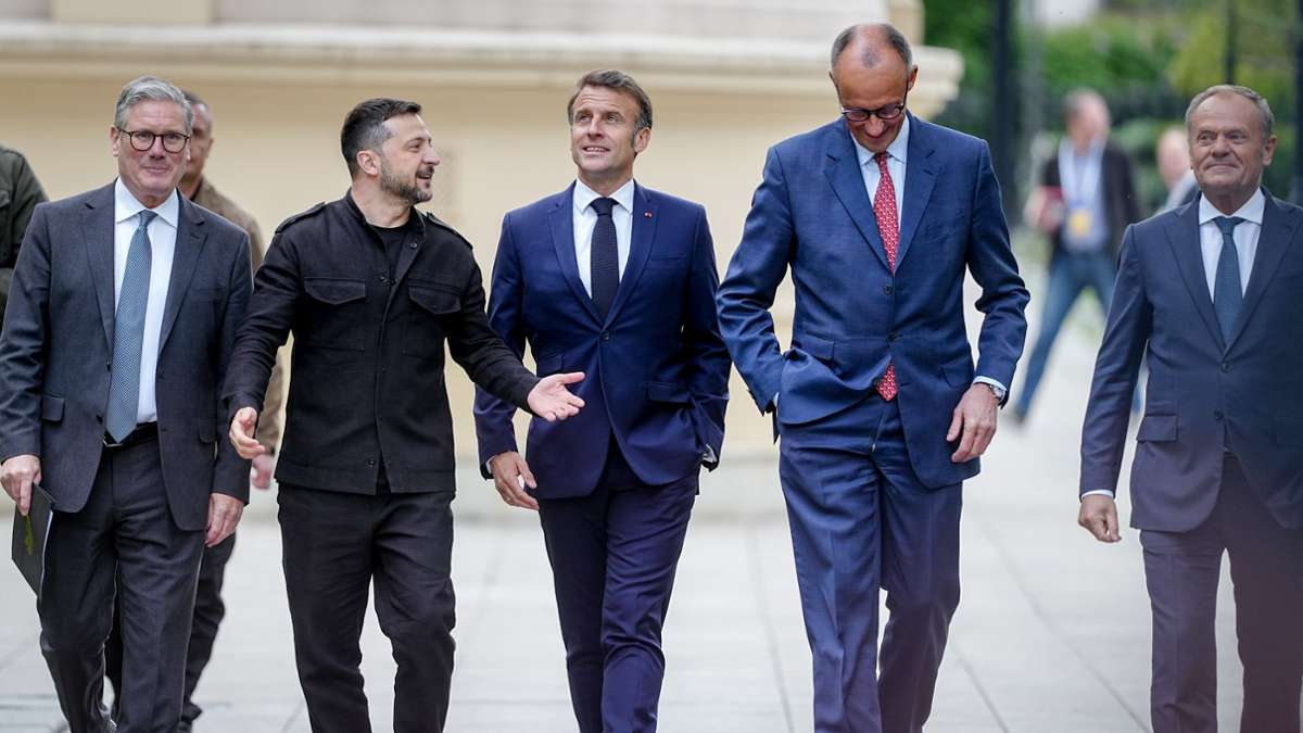 Guerre de l'Ukraine: l'Europe et l'Ukraine présentent Poutine Waffenruhe-ultimatum