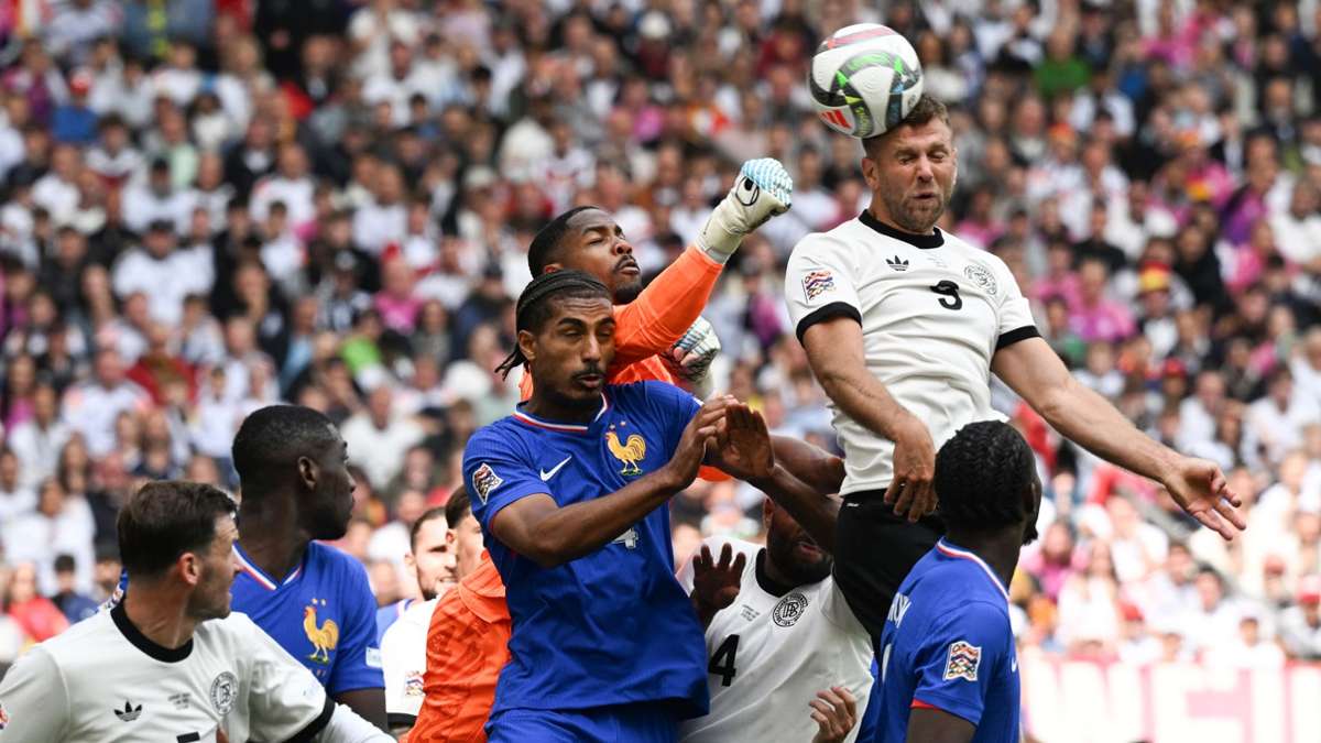 Équipe nationale de football: malgré la défaite: un match pour un bon sentiment dans l'équipe DFB
