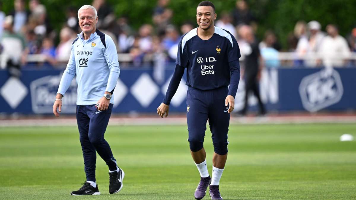 Final Final Final Final: Mbappe, Pavard and Co.: Les footballeurs français viennent à Ludwigsburg