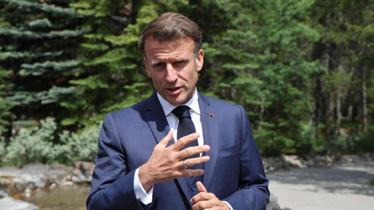Selon Scandal chez G7: Macron rejette les accusations de Trump