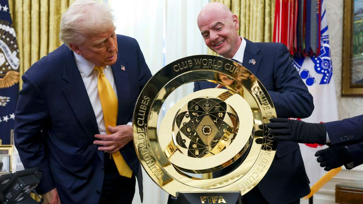Football: La finale de la Coupe du monde du club en tant que spectacle avec Trump