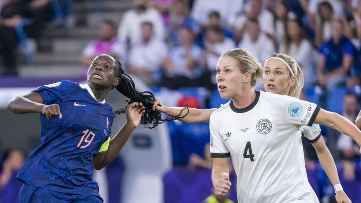 Football féminin: Pressez les voix pour le thriller d'EM allemand: pour déchirer les cheveux
