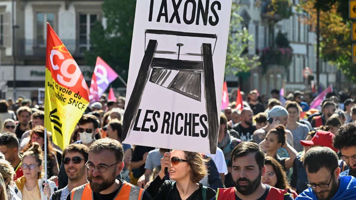 "Bloquer tout": environ 200 000 protestations en France - 540 arrestations