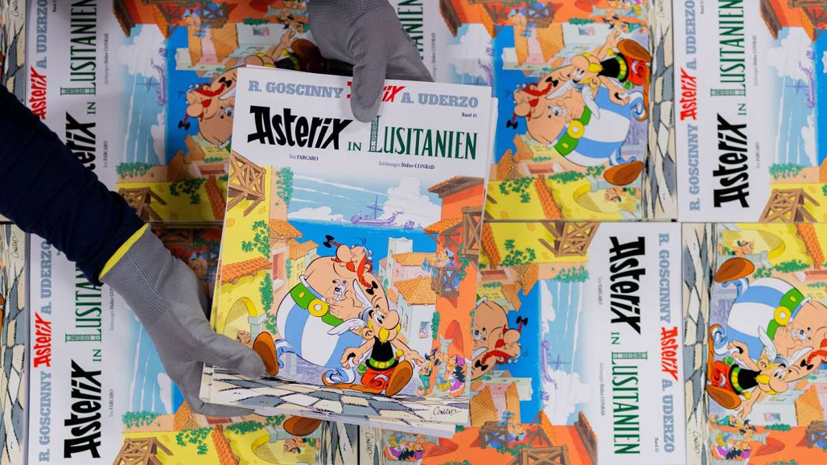 BD : Obélix n'a jamais été vu ainsi : Astérix en Lusitanie