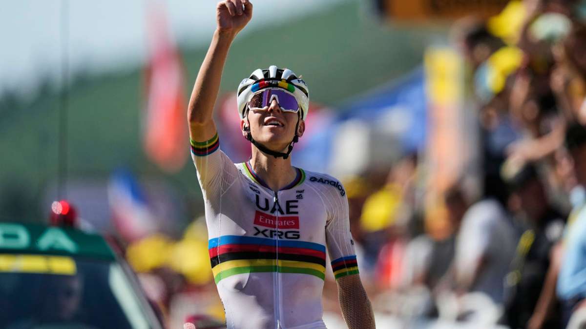 Cycling: dans le champion du monde en maillot pour la victoire du championnat d'Europe: Pogacar dupes rivales