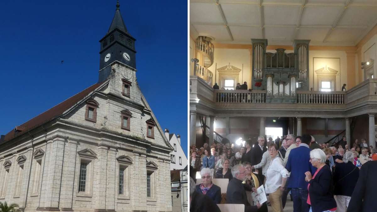Cérémonie de réouverture : avec le soutien du Wurtemberg – église spéciale de France rénovée