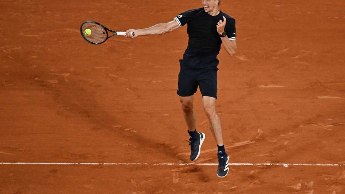 Roland-Garros de tennis : Soudain le grand favori : le travailleur de nuit Zverev sans annonce de titre