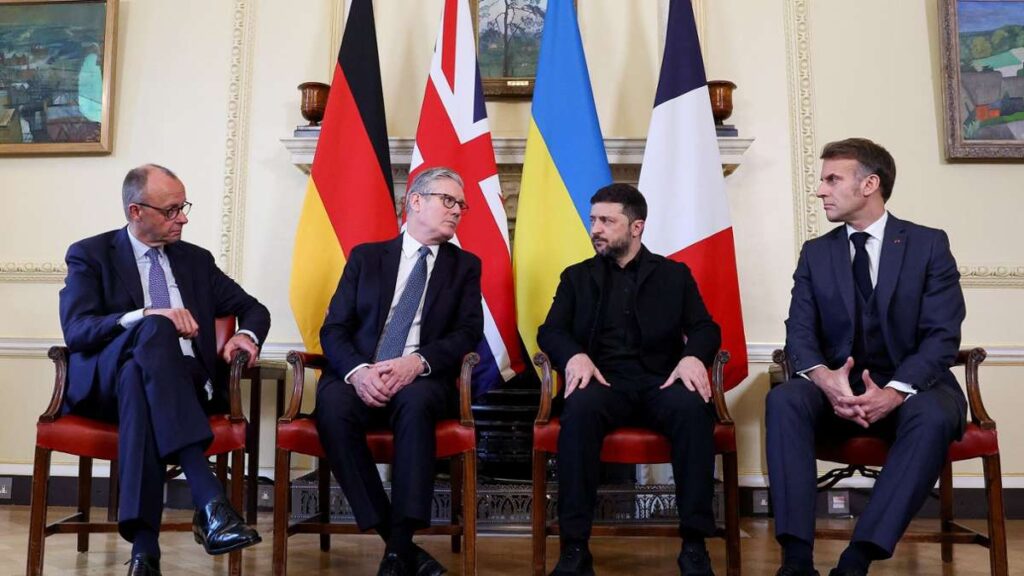 Guerre en Ukraine : Merz, Starmer, Macron veulent consulter Zelensky à Londres
