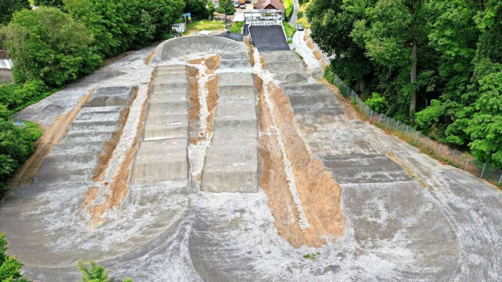 Nouvelle piste de BMX à Kornwestheim : Kornwestheim est presque prêt pour la prochaine balade infernale sur deux roues